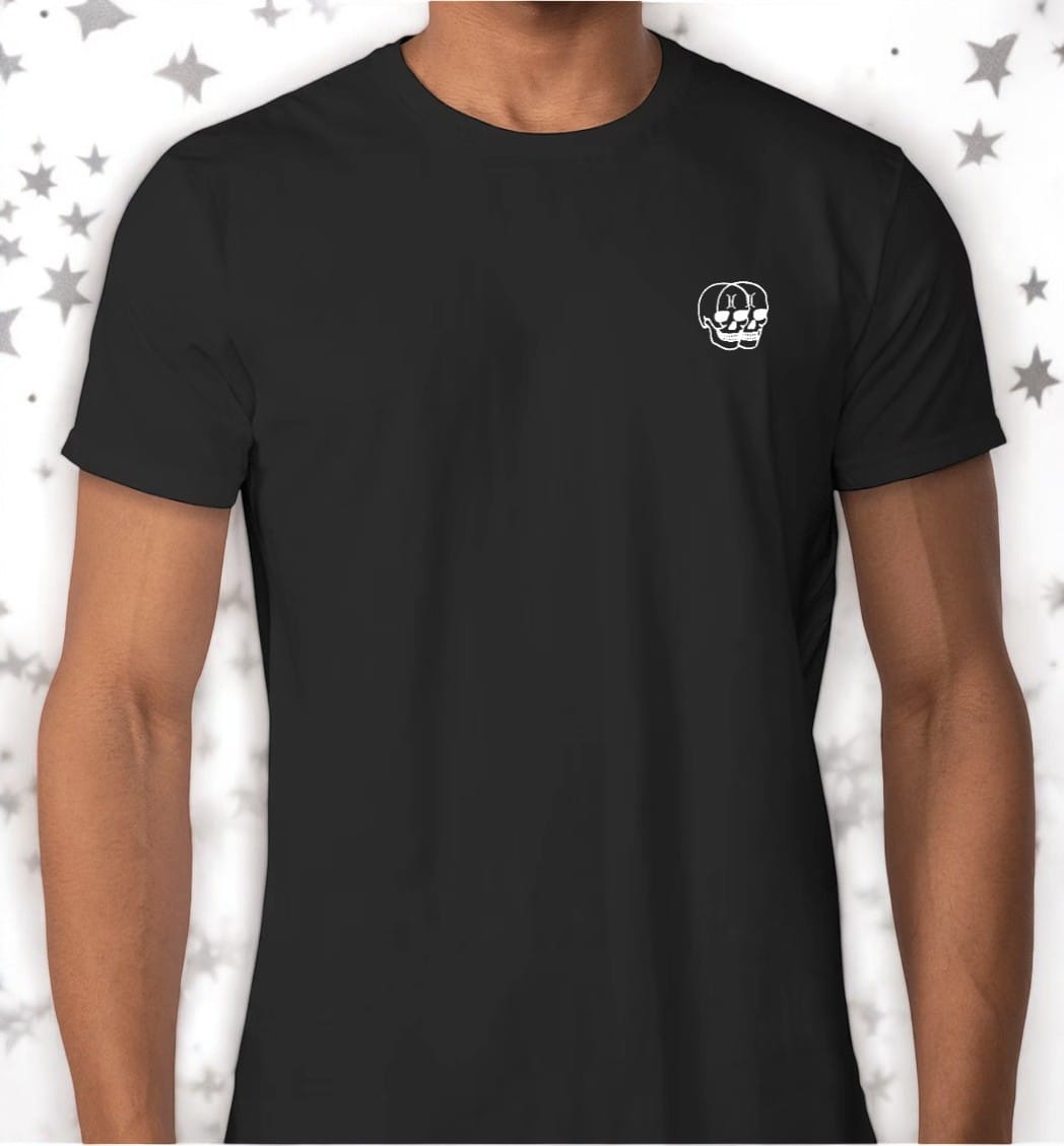 Gemini "Twin Skulls, Third Eye" T-Shirt - Image 3