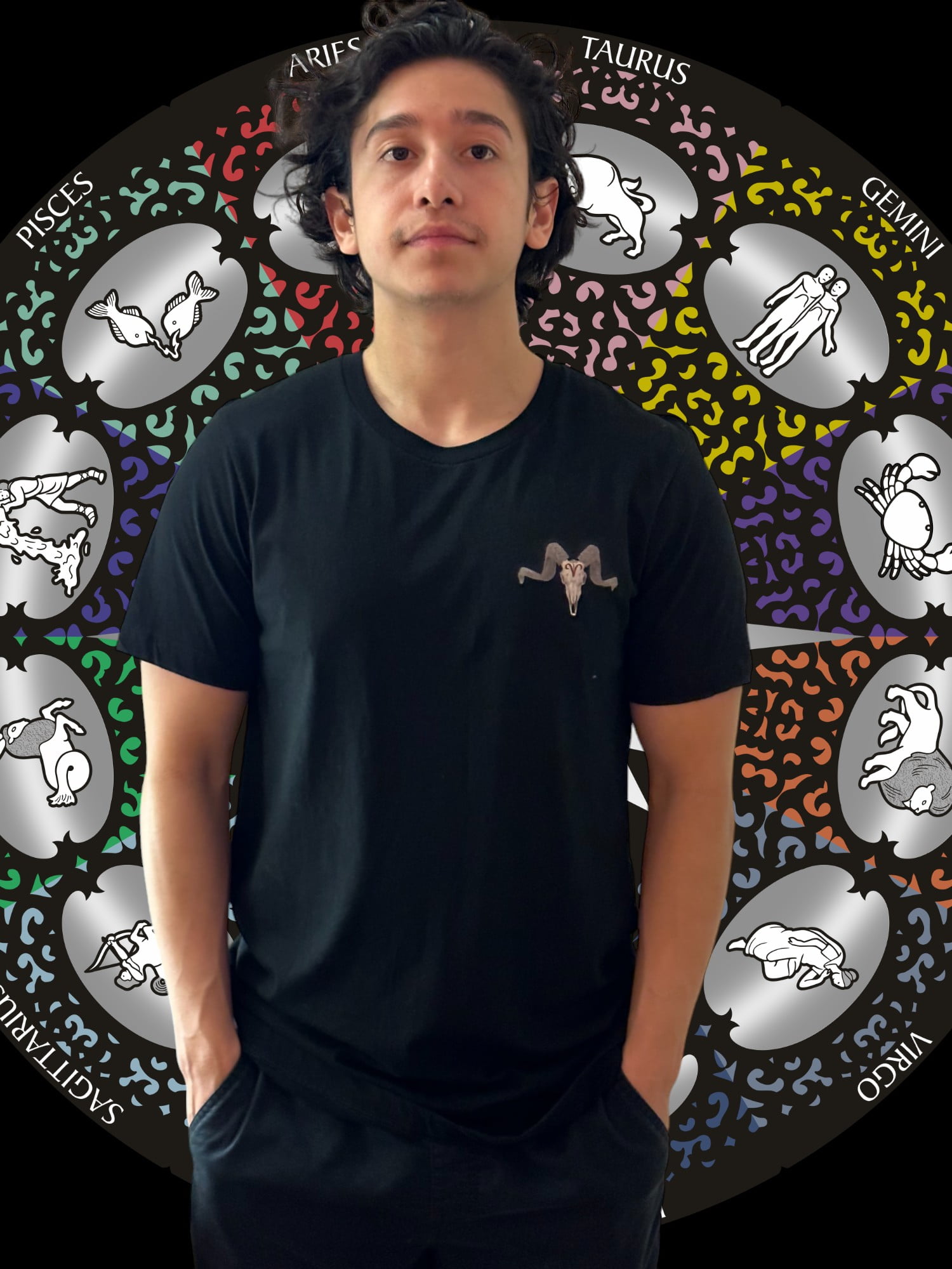 Aries “Ram Skull” T-Shirt