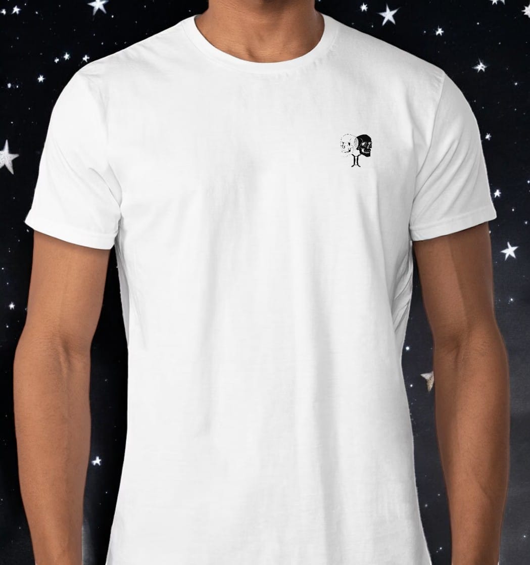 Gemini “Twin Skulls Infinity” T-Shirt
