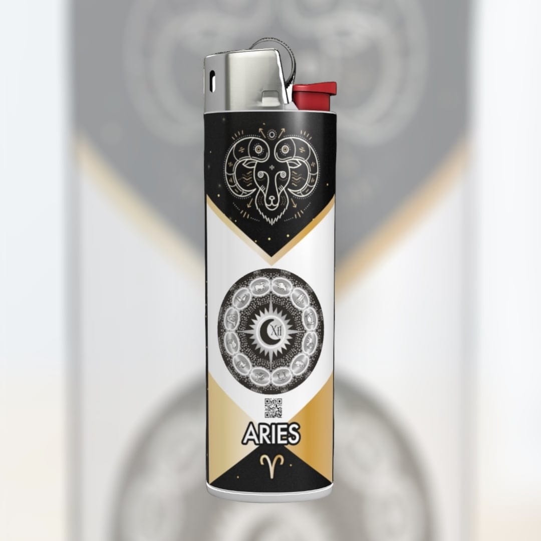 “XII Lit” Series Aries Ram BIC Lighter