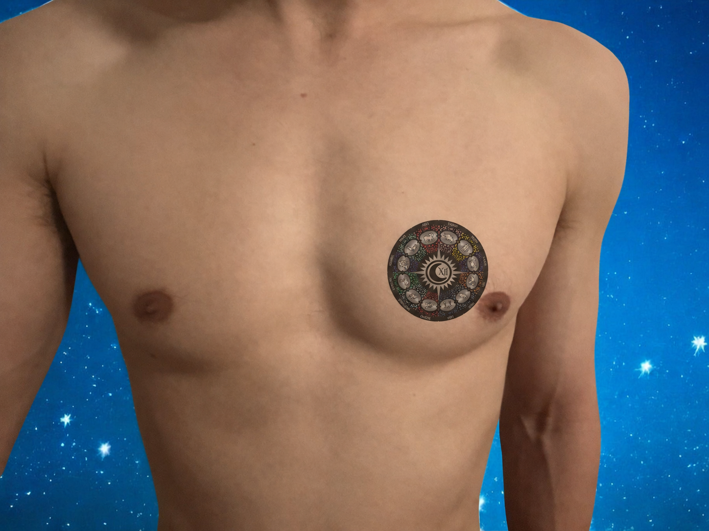 Wheel-o-XII Temporary Tattoos (Pack of 4)
