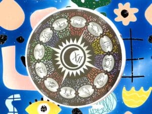 Wheel-o-XII Temporary Tattoos (Pack of 2)