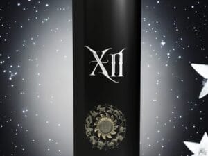 "XII Lit" Majestic Wheel-o-XII Black BIC Lighter
