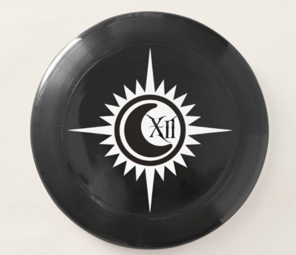 Black Flying Disc