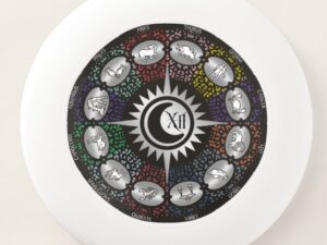 White Wheel-o-XII Frisbee®