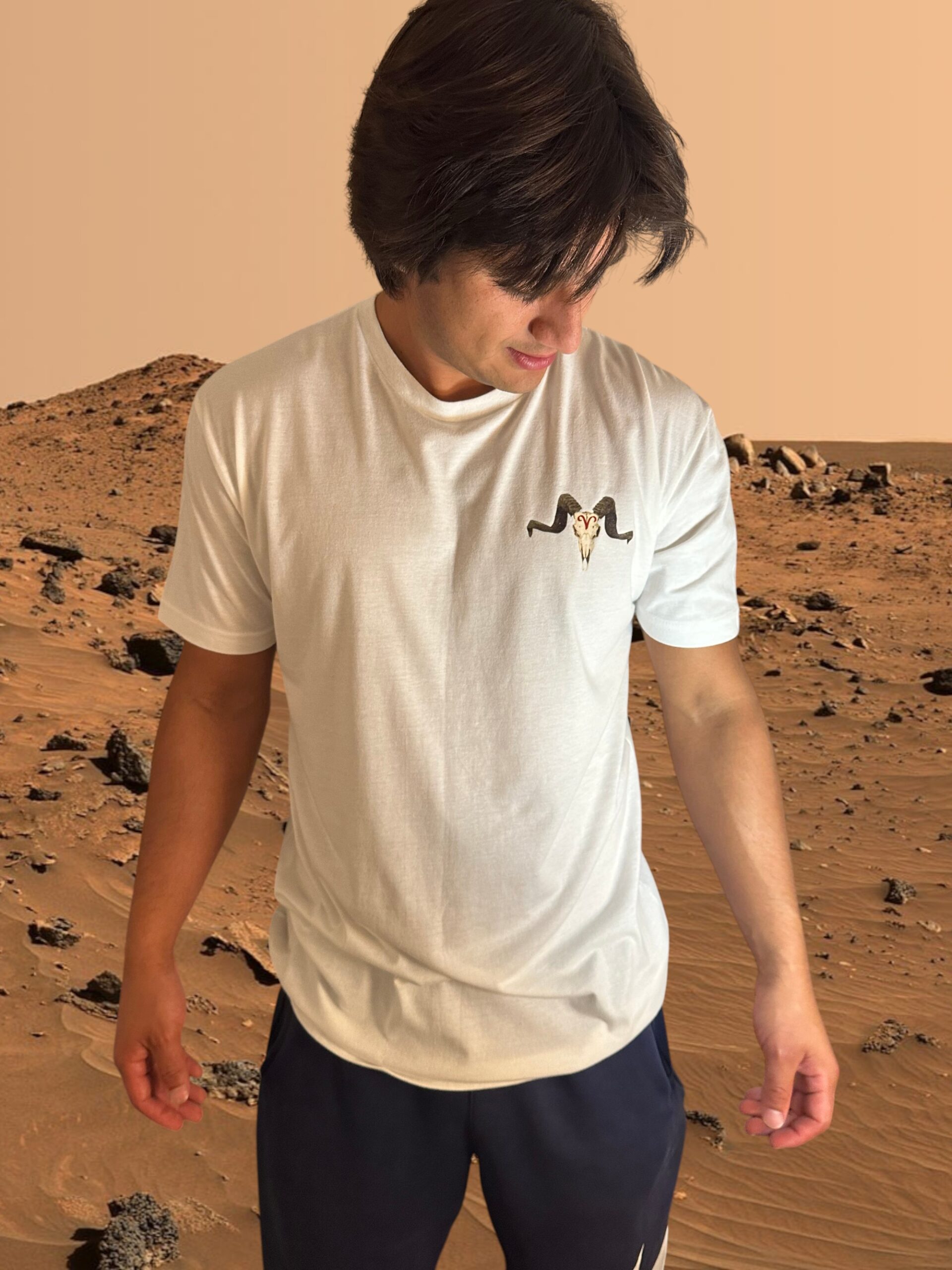 Aries “Ram Skull” T-Shirt
