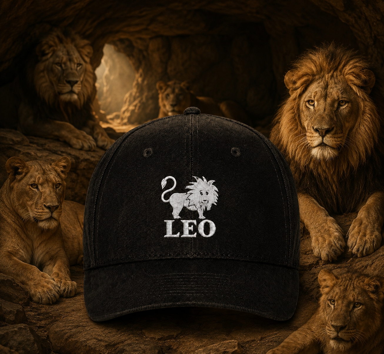Leo “The Regal Lion” Ballcap