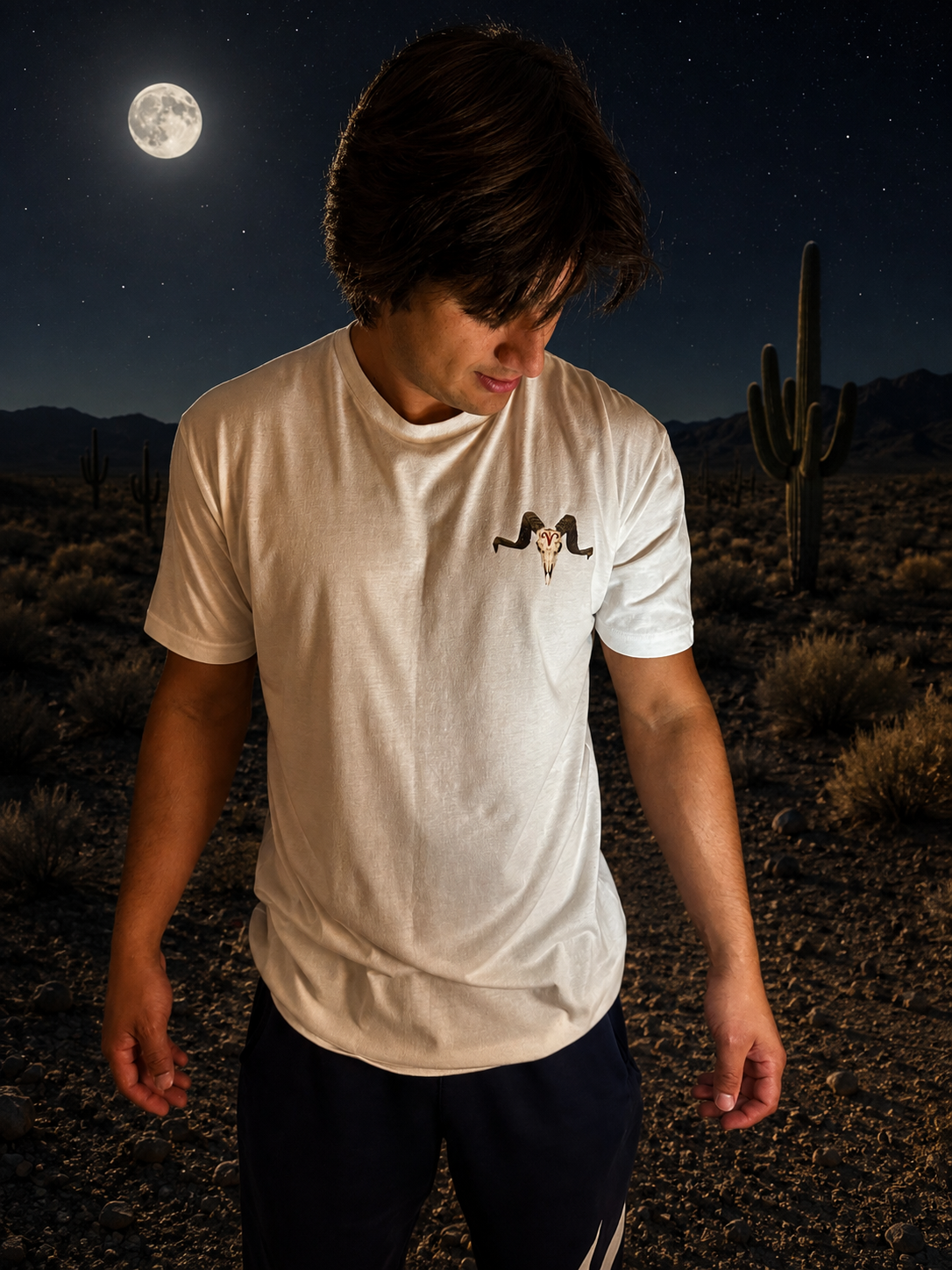 Aries “Ram Skull” T-Shirt